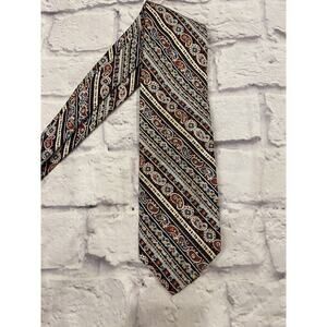 Sears Vintage Tie Red Black Yellow White Retro Men’s Accessories Evening Out